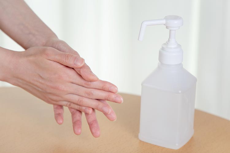 感染予防対策画像